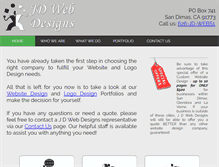 Tablet Screenshot of jd-web-designs.com